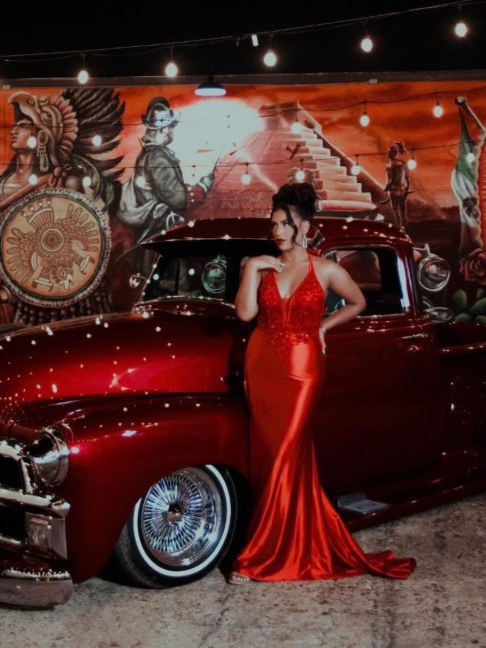 Red Glamour Gown